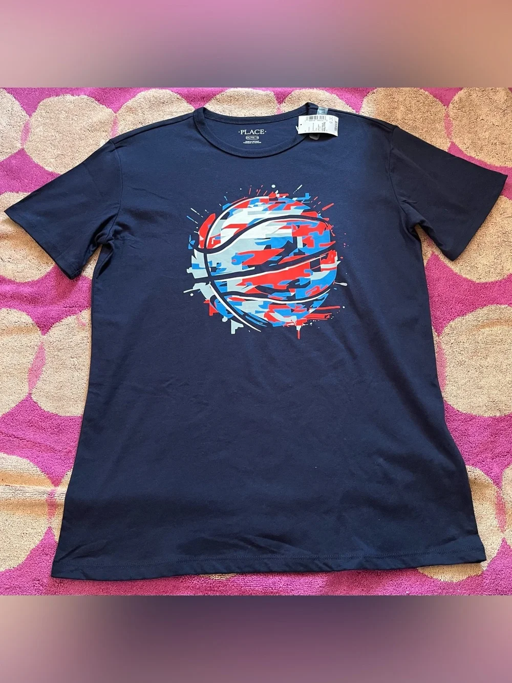 NWT The Children’s Place Basketball T-shirt size XXL